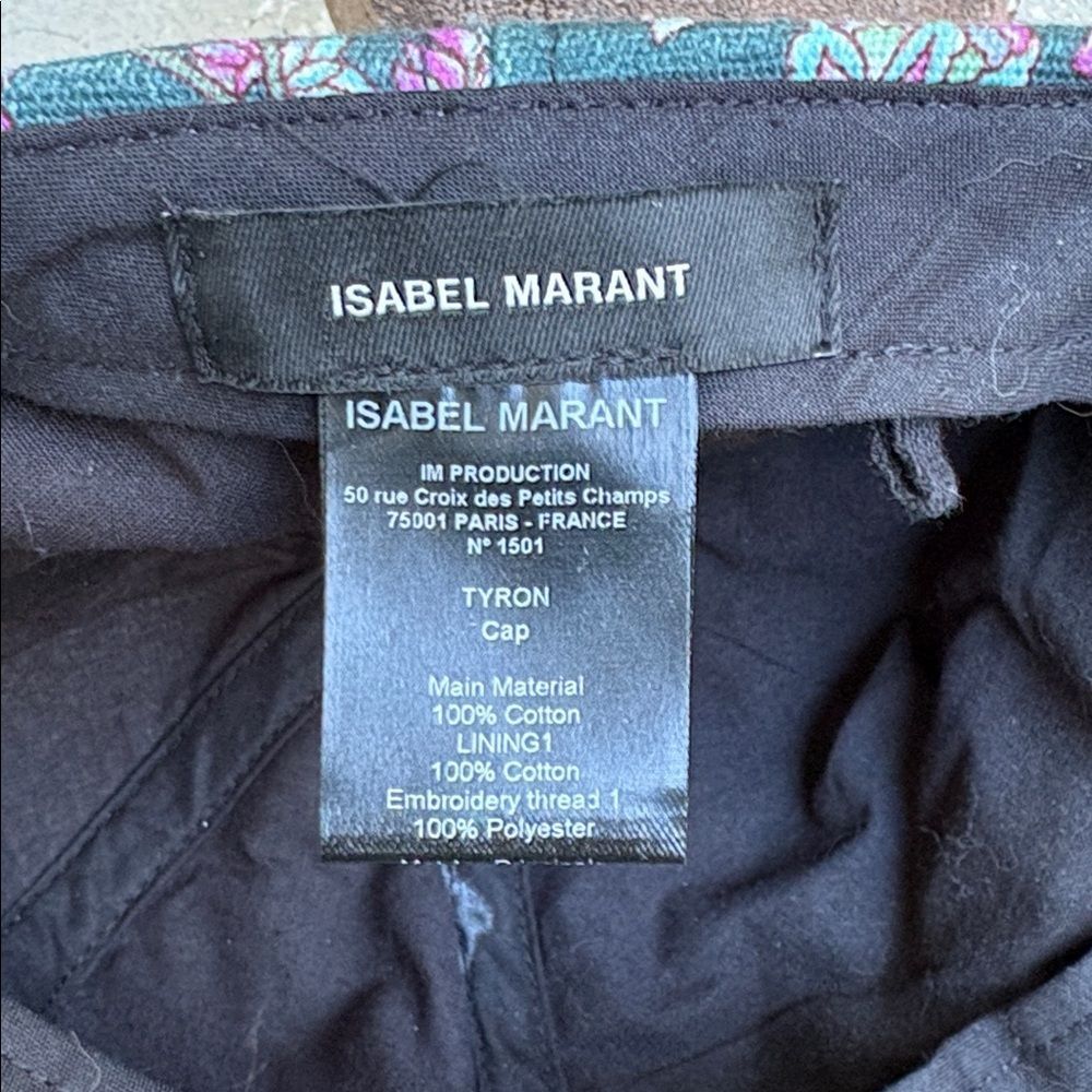 Isabel Marant Tyron cotton baseball cap - Picture 6 of 7